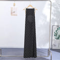 Sexy Bead Strap Maxi Dresses Women's Slim Sleeveless Backless Waist-cinching Hip-wrap Dress 2026 New Ladies Summer Evening Grown