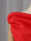 American Hot Girl Style Solid Tank Tops for Women Diagonal Collar Off One Shoulder Slimming Streetwear Vest Female Summer