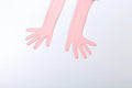 Christmas Furry Strapless Tops Women Patchwork Sexy Long Gloves Matching Birthday Luxury Classic Midnight Clubwear