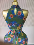 2026 New Women O-neck Sleeveless Floral Print Mermaid Maxi Dress Evening Birthday Beach Sexy Night Party Long Dresses