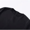 Women Lace Patchwork Satin Top Solid O-neck Back Lace Up Slim Irregular T-shirts Pullover Female Spring Daily Casual Outwear