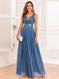 Sexy Prom Bridesmaid Dresses for Women Elegant Mesh Birthday Evening Party Dress Woman Maxi Sequin Summer Dress Vestidos