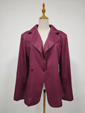 Elegant Buttons Women Jackets Stand Collar Long Sleeve Fit Jacket for Casual Office Daily Wear Fashion Autumn New