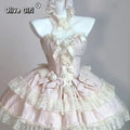 Olive Girl Dramatic Lolita Dress for Ren Faire 2026 Fairycore Photoshoot Everyday Wear S-L XS-3XL Plus Size Dramatic Silhouette Romantic Cottagecore Garden Party Editorial Not Costume Lolita Dress Chinese Heritage Fashion Women