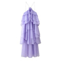 Women Sleeveless Ruffles Loose Ball Gown Smock Strap Maxi Long Sexy Dress 2025 Birthday Vacation Party Dresses Vestidos