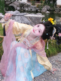 Olive Girl Hanfu Dress 2026 S-XL XS-3XL Plus Size Hanfu Chinese Dress Traditional Chinese Clothing Chinese Heritage Fashion Women