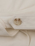 Women's Double Breasted Trench Coat Lapel Waist-Cinching Lace Up Mid Length Windbreaker Jacket Autumn Casual Street Coat