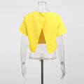 Summer Splicing Flowers Two Piece Sets For Women Short Sleeve Tops High Waist A Line Skirt Slim Set Female Fashion New