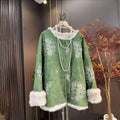 Olive Girl Red Embroidered Embroidered Jacket for Ren Faire 2026 Garden Wedding Fairycore Photoshoot Everyday Wear S-XXL XS-3XL Plus Size Hand Embroidered Dramatic Silhouette Romantic Editorial Not Costume Chinese Heritage Fashion Women