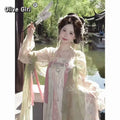 Olive Girl Hanfu Dress 2026 S-XL XS-3XL Plus Size Hanfu Chinese Dress Traditional Chinese Clothing Chinese Heritage Fashion Women