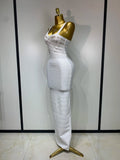 Women Sexy Sleeveless Maxi Long Bandange Dresses Elegant Evening Party Luxury Birthday Dress For Woman 2026 Nightclub Prom Dress