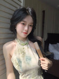 Olive Girl Flowing Sleeve Qipao for Ren Faire 2026 Garden Wedding Fairycore Photoshoot Everyday Wear S-XXL XS-3XL Plus Size Flowing Sleeve Romantic Cottagecore Garden Party Editorial Not Costume Qipao Cheongsam Chinese Dress Chinese Heritage Fashion Women