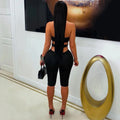 2026 Pearl Beading Halter Sleeveless Party Rompers Womens Jumpsuit Sequined Jumpsuit for Women One Pieces Summer Playsuits