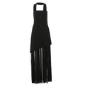 Solid Slimming Side Split Dress for Women Strapless Skeeveless High Waist Sexy Dresses Female Fashion New