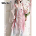 Olive Girl Red Embroidered Hanfu Dress for Ren Faire 2026 Garden Wedding Fairycore Photoshoot Everyday Wear S-L XS-3XL Plus Size Chinese Heritage Fashion Women