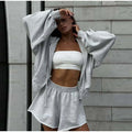 Solid Women Loose Pants Set Letter Print Off Shoulder Long Sleeve Sweatshirt Wide Leg Trousers Chic Casual Loungewear Suit 2026