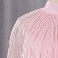 Women's Spring Summer Stand Collar Capelet Fitted Mini Dress Elegant Formal Party Wear 2026 Trendy Feminine Fashion Dress