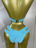 Women Sexy 2 Pieces Bodycon Bandage Swimsuit Celebrate Fashion Beach Swimwear Bikini Summer Style High Quality Wholesale