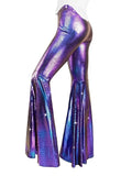 Wmstar Pants Women Wholesale Lightweight Snake Skin Wide Leg High Waisted Elasticated Plus Size Sexy Flared Height Enhancement