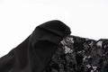 New Fashion 2026 Designer Sequin Suit Jacket Women's Patchwork Double Breasted Gold Buttons Blazer