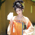 Olive Girl Hanfu Dress 2026 S-L XS-3XL Plus Size Hanfu Chinese Dress Traditional Chinese Clothing Chinese Heritage Fashion Women