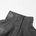 Solid Spliced Diamonds Loose Jackets for Women Stand Neck Long Sleeve Patchwork Pockets Coat Female New