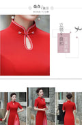 Autmn Winter New Vietnam Aodai Traditional Chinese Improved Qipao Women Embroidery Cheongsam Dress Banquet Evening Dress