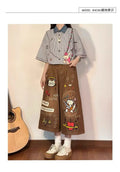 Olive Girl Brown Romantic Streetwear Fairycore 2026 Everyday Wear S-XXL XS-3XL Plus Size Romantic Cottagecore Not Costume Streetwear Chinese Heritage Fashion Women