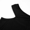 Furry Sexy 2 Piece Set Women Tracksuit Backless Tank Tops+High Waist Hollow Bike Shorts Nightclub Matching Outfits