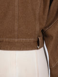 Fashion 2 Piece Set for Women Stand Neck Long Sleeve Spliced Bow Top High Waist Patchwork Button Pant Suit Female Autumn New