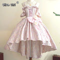Olivegirl Pink Lolita Dress Evening Gown Female Ceremony High School Student Lolita Performance Costume Banquet Cosplay Princess