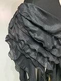 Women Sexy Strapless Ruffles Black Bandage Dresses 2026 New Nightclub Eveing Party Dress Celebrate Birthday Cocktail Clothing