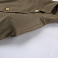 Retro Khaki Shorts Set for Womenstand Collar Sleeveless Cape Vest High Waist Shorts Office Two Piece Sets Female