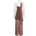 Solid Slimming Side Split Dress for Women Strapless Skeeveless High Waist Sexy Dresses Female Fashion New