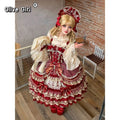 Olive Girl White Romantic Lolita Dress for Ren Faire 2026 Fairycore Photoshoot Everyday Wear S-XL XS-3XL Plus Size Romantic Cottagecore Garden Party Editorial Not Costume Lolita Dress Chinese Heritage Fashion Women