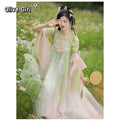 Olive Girl Hanfu Dress 2026 S-XL XS-3XL Plus Size Ren Faire Dress Hanfu Chinese Dress Traditional Chinese Clothing Chinese Heritage Fashion Women