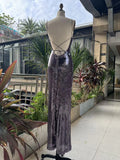 Women Elegant Chest Flower Sequin Halter Maxi Dress Backless Sexy Long Dresses Summer 2026 New Fashion Evening Party Gown