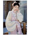 Ming Dynasty Autumn Winter Hanfu Chinese Dress Women's Clothing Horse Face Skirt Set Original Hanfu Cosplay Party Princess