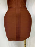 Women Sexy V Neck Backless Mini Bodycon Bandage Dress 2026 Elegant Evening Nightclub Evening Party Cocktail Prom Dress