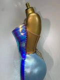 Women Luxury Gold Sequin Strapless Crystal Bodycon Y2K Evening Party Dress One Piece Celebrity Gala Gown Birthday Club Dress