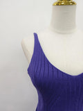 Solid Two Piece Set for Women V Neck Sleeveless Top High Waist Skirts Sets Female Fashin Style New