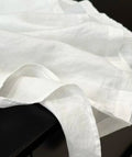 Original: 100% Linen, High-quality, Summer New Women's Clothing Series Short-sleeved Linen Blouse-style Dress