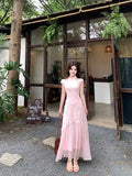 Olive Girl Pink Romantic Qipao for Garden Wedding 2026 Fairycore Photoshoot S-XXL XS-3XL Plus Size Romantic Garden Party Editorial Not Costume Qipao Cheongsam Chinese Dress Chinese Heritage Fashion Women