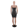 Sexy Pearl Beading Rhinestone Dress Women Luxury Nightclub Party Birthday Appliques Rhinestones Summer Dress Women 2025