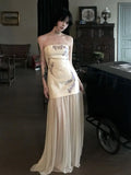 Olive Girl White Romantic Dress for Garden Wedding 2026 Fairycore Photoshoot S-XL XS-3XL Plus Size Romantic Garden Party Editorial Not Costume Dress Chinese Heritage Fashion Women