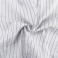 Striped Two Piece Set for Women V Neck Long Sleeve Spliced Button Coat High Waist Shorts Chic Sets Female