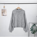 Women's Chic Sequin Knitted Cardigan Solid Stand Neck Double Zipper Sweater Oversized Knitwear Winter Female Elegant Cardigans