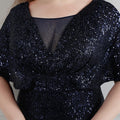 Plus Size Dress for Women Glitter Sequin Dresses Sexy Party Birthday Elegant Celebrity Floor Length Maxi Evening Dress