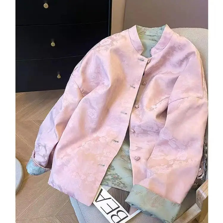 Olive Girl Red Embroidered Embroidered Jacket for Ren Faire 2026 Garden Wedding Fairycore Photoshoot Everyday Wear M-3XL XS-3XL Plus Size Hand Embroidered Dramatic Silhouette Romantic Garden Party Editorial Not Costume Chinese Heritage Fashion Women