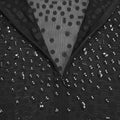 Women Sexy Long Sleeve Diamond Mesh Bodycon Night Out Dress Birthday Party Costume Bar Nightclub Stage Performance Clothing